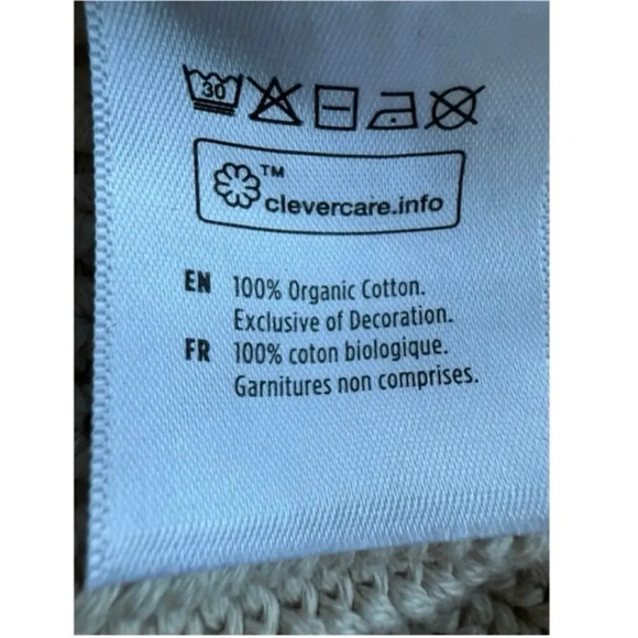 10 Tree Womens Highline V-Neck Cotton Knit Sweater Dress M - Picture 9 of 9